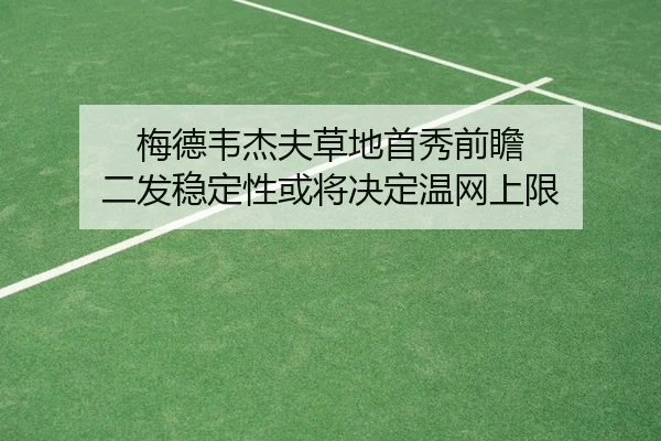 梅德韦杰夫草地首秀前瞻 二发稳定性或将决定温网上限